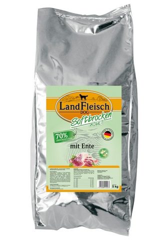 LANDFLEISCH Корм для собак »Softbrocken Ente...