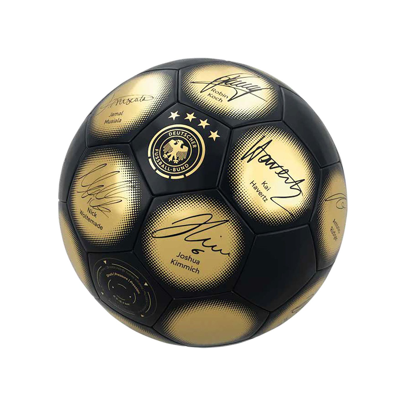 Tradecon Fußball Tradecon Ball DFB Unterschriftenball 2026 WM26 Größe 1