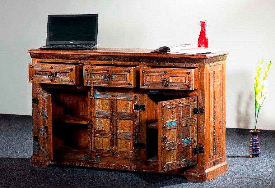 Home affaire Sideboard »Delhi« mit 4 Türen und 4 Schubladen, Breite 170 cm online kaufen OTTO