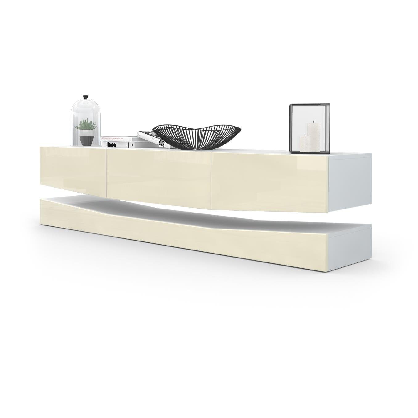 Vladon Lowboard City (TV-Kommode mit Sockelelement, günstig online kaufen