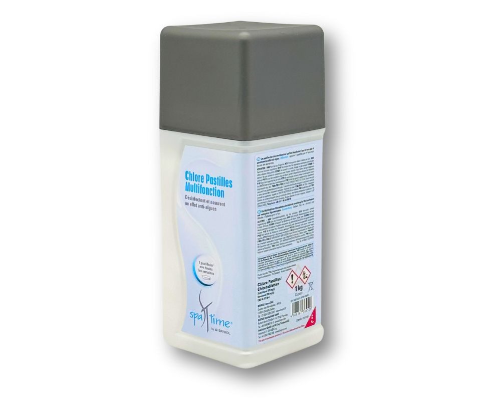 Bayrol Poolpflege Bayrol SpaTime Multifunktions-Chlortabletten 20 g 1 kg Dose – Bild 2 von 5