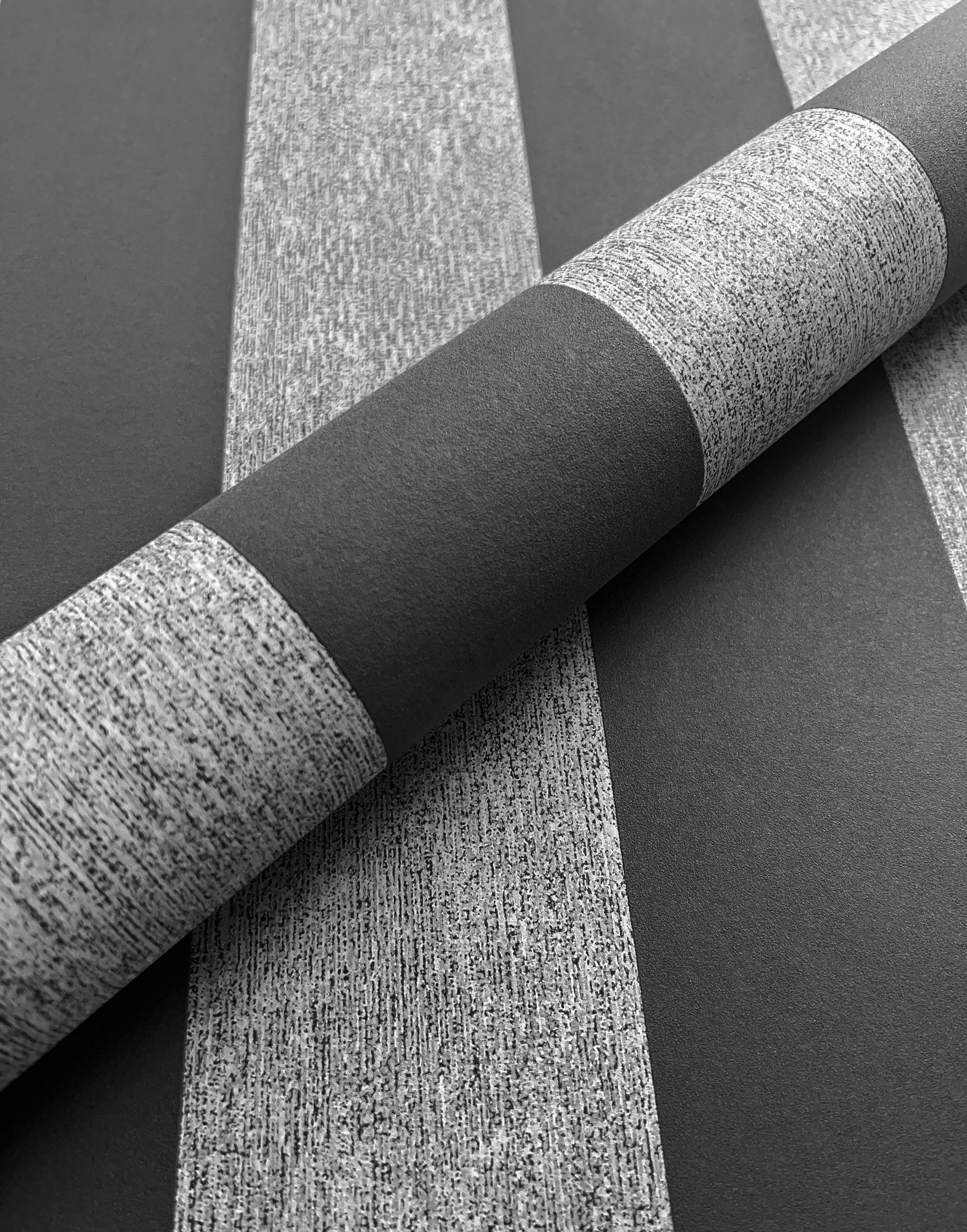 Newroom Vliestapete, Schwarz Tapete Modern Streifen günstig online kaufen
