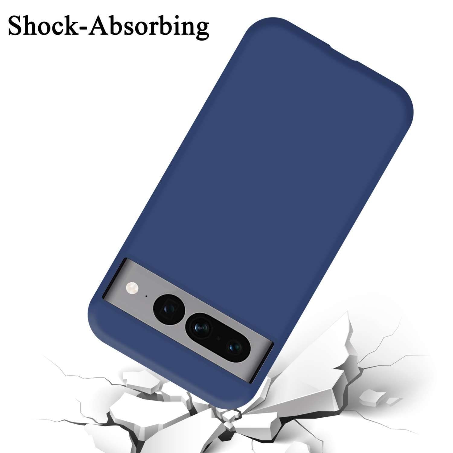Cadorabo Handyhülle für Google PIXEL 7 PRO Hülle Google PIXEL 7 PRO, Flexible Hülle TPU Silikon Schutzhülle Back Cover Case