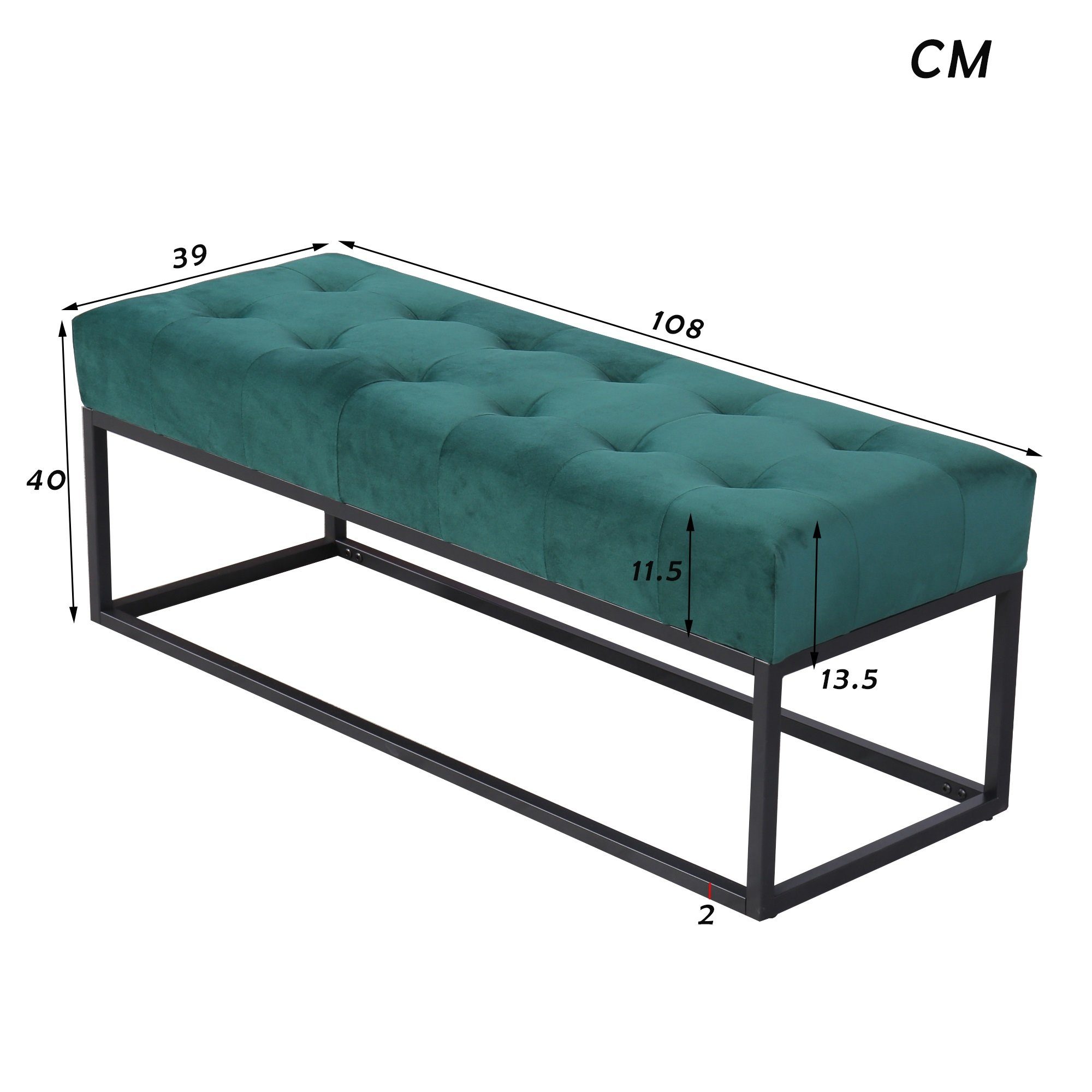 OKWISH Bett Schlafzimmer Set, + Ohne + (Doppelbett 140x200cm), Matratze Doppelbett Design Betthocker, Nachttisch 1x Modernes