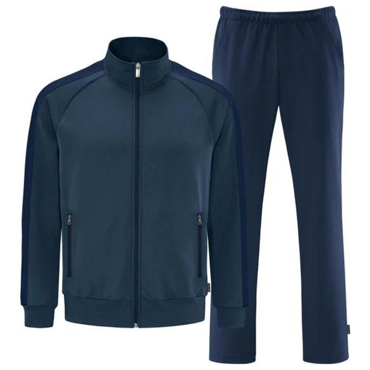 SCHNEIDER Sportswear JANICM Blau Trainingsanzug Trainingsanzug Herren