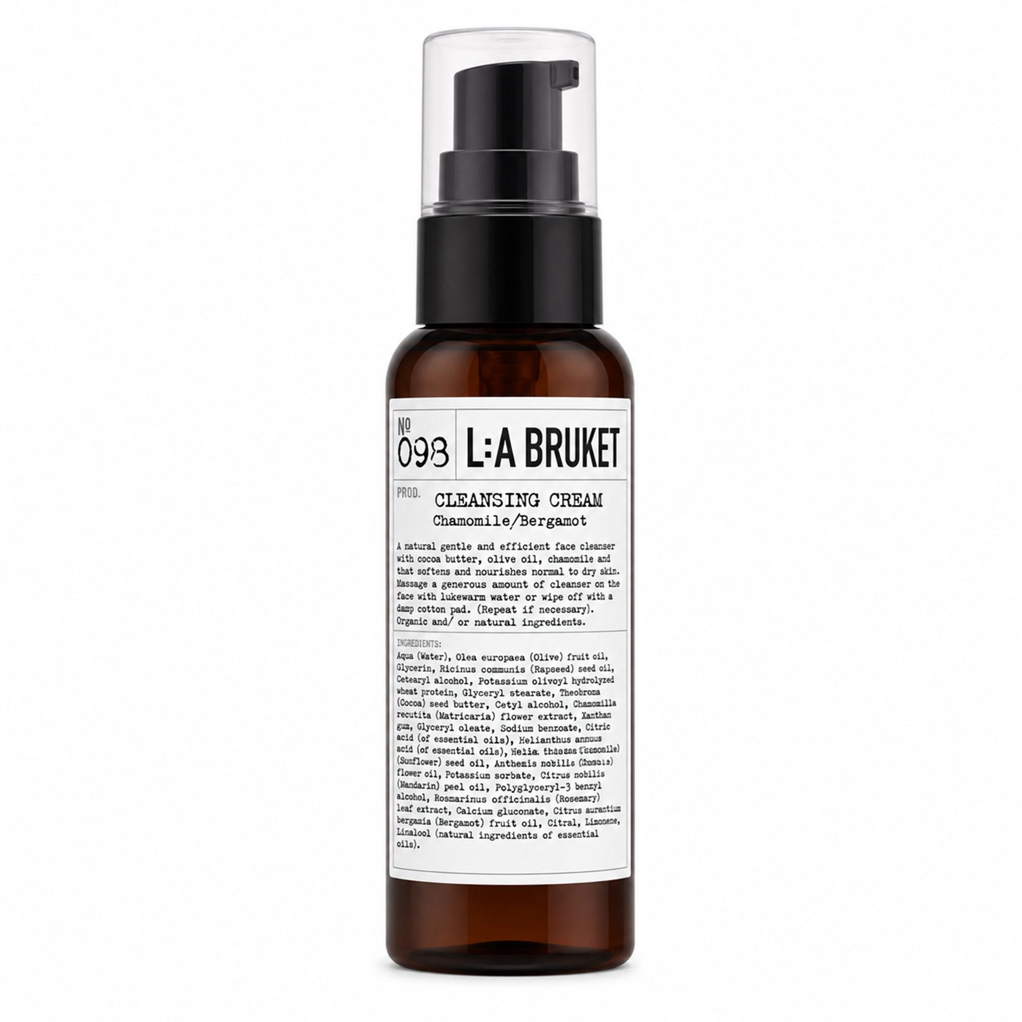 LAMBORGHINI Gesichtspflege La Bruket No 098 Cleansing Cream Bergamot 60ml