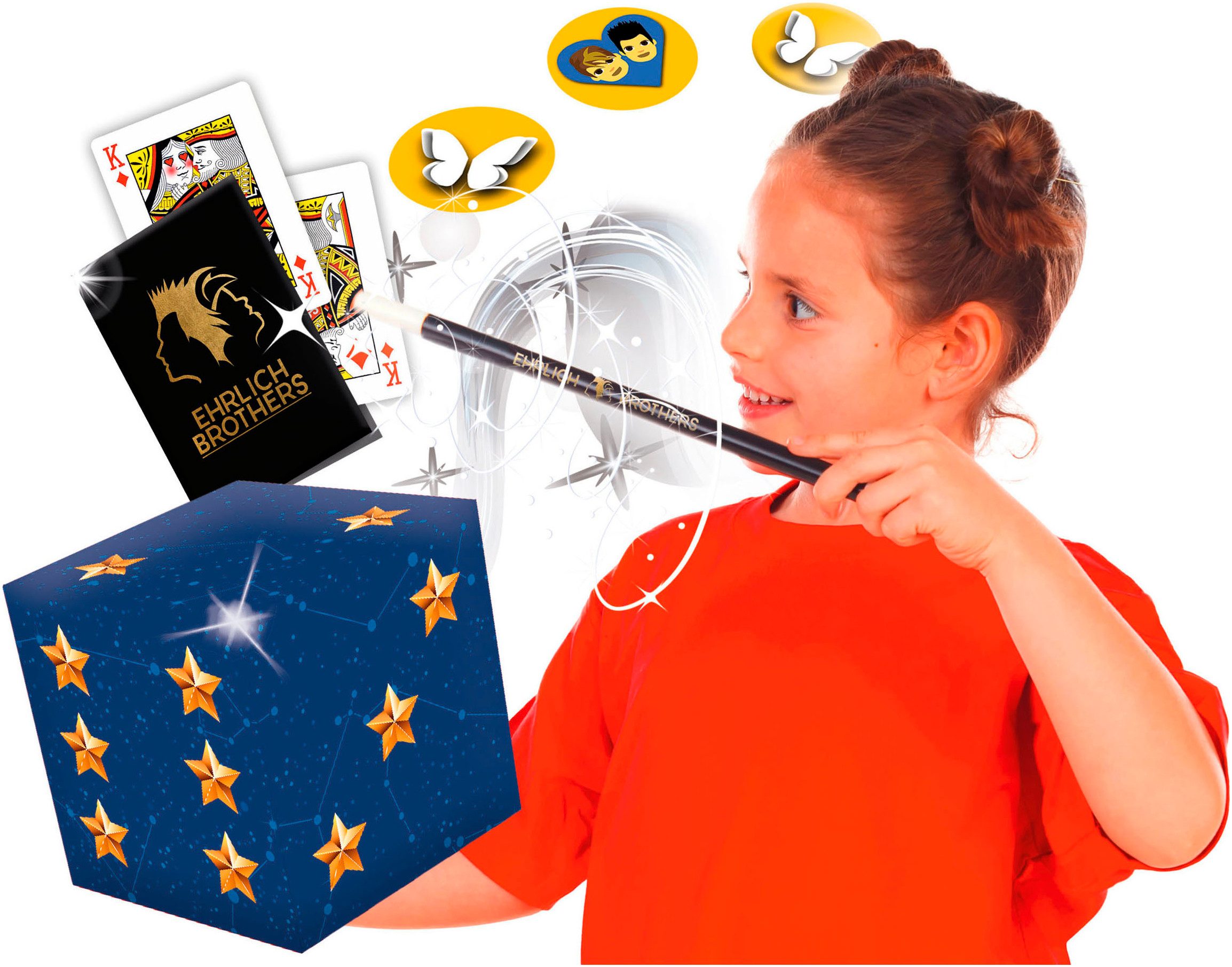 Clementoni® Zauberkasten Ehrlich Brothers, Mein erster Zauberwürfel, Made in Europe
