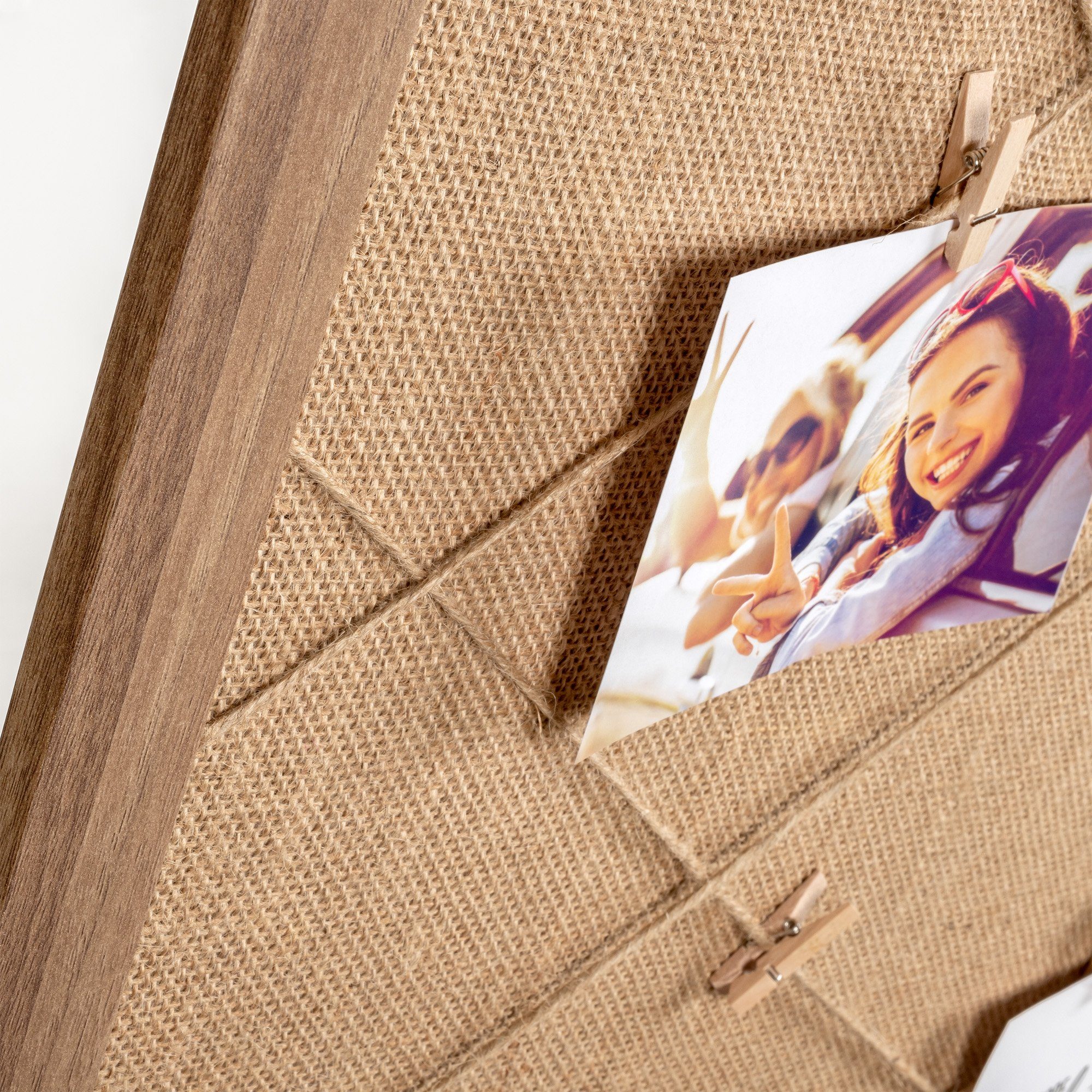 Walther Design Memoboard Solid Memoboard, aus MDF mit Stoff-Inlay