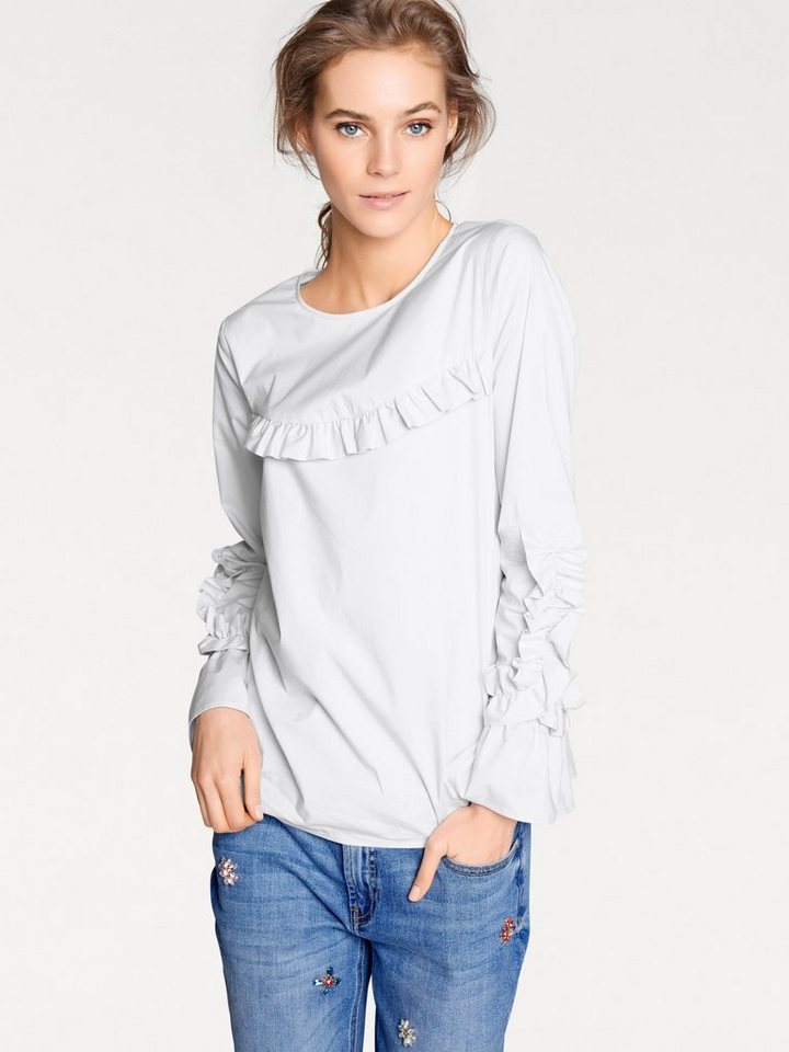heine STYLE Rüschenbluse mit Rüschen heine STYLE Rüschenbluse mit Rüschen