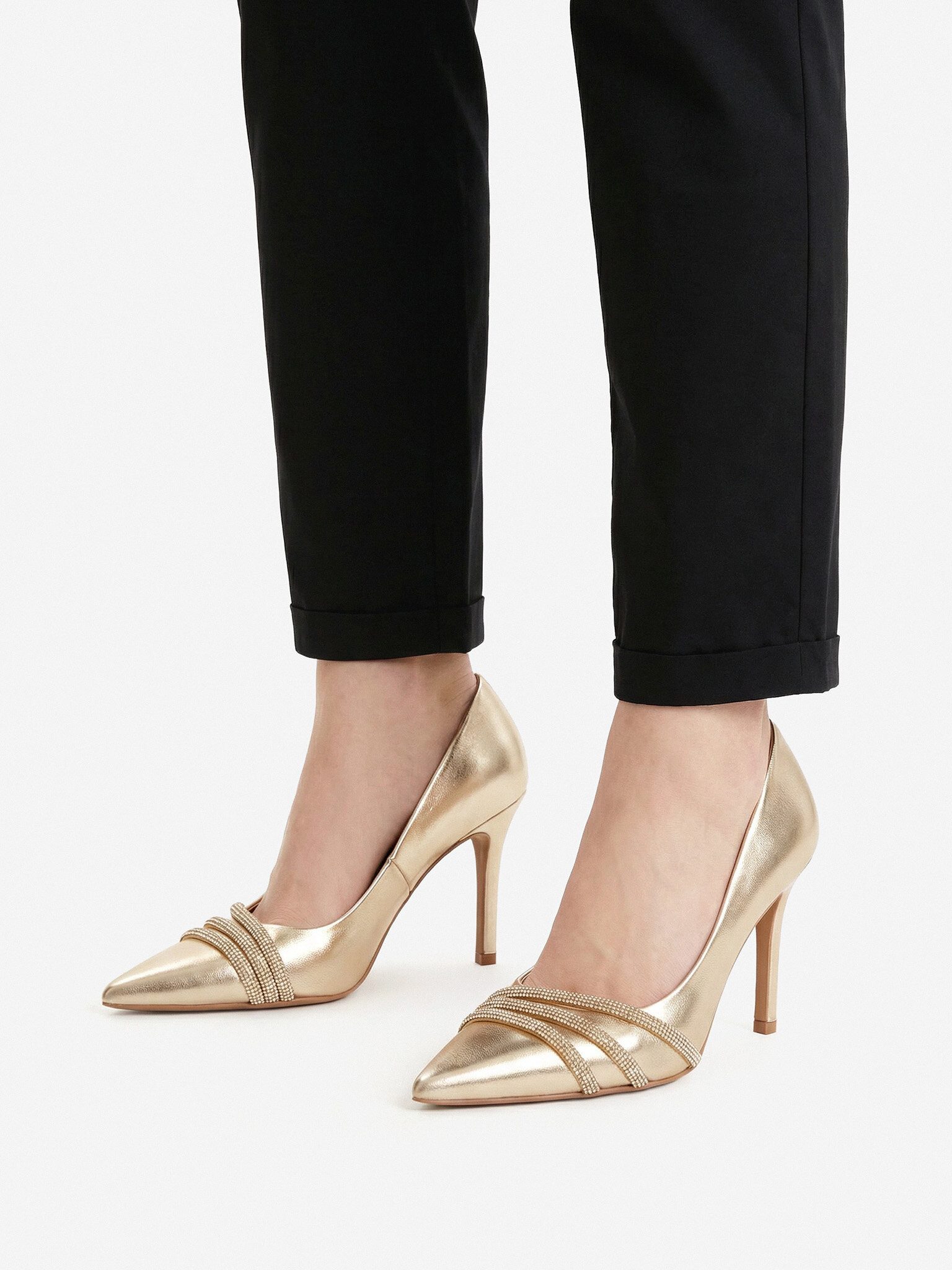 Nine West Nine West Damen High Heels Gold CEO - MARIAM-01 High-Heel-Stiefel
