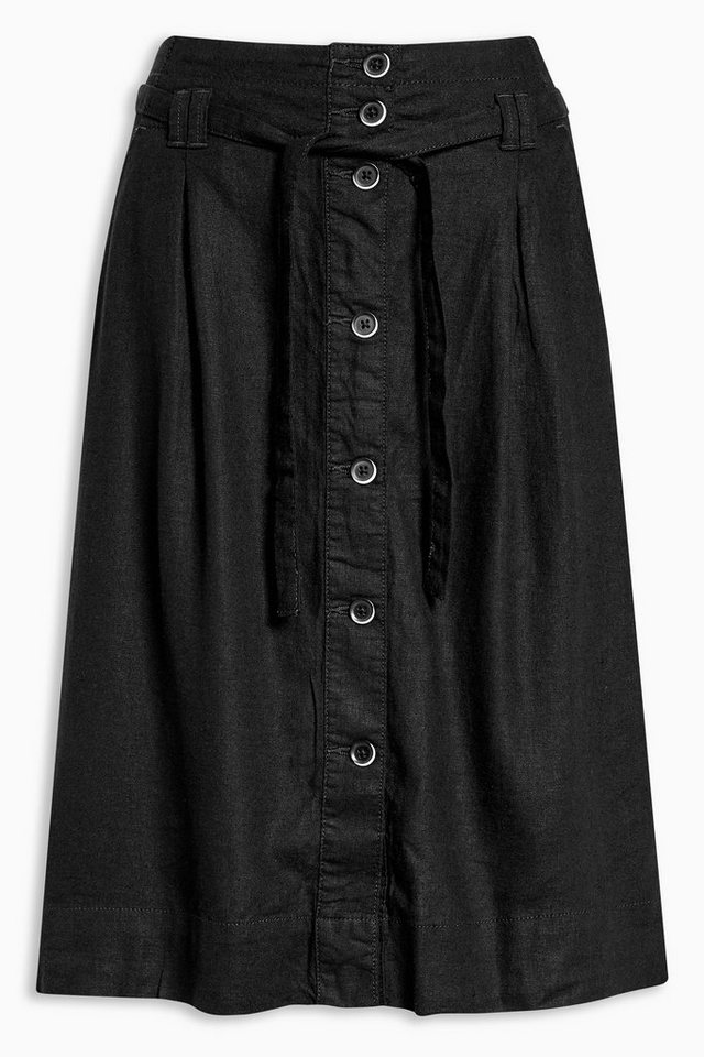 Next Rock mit Knopfleiste und hohem Leinenanteil OTTO