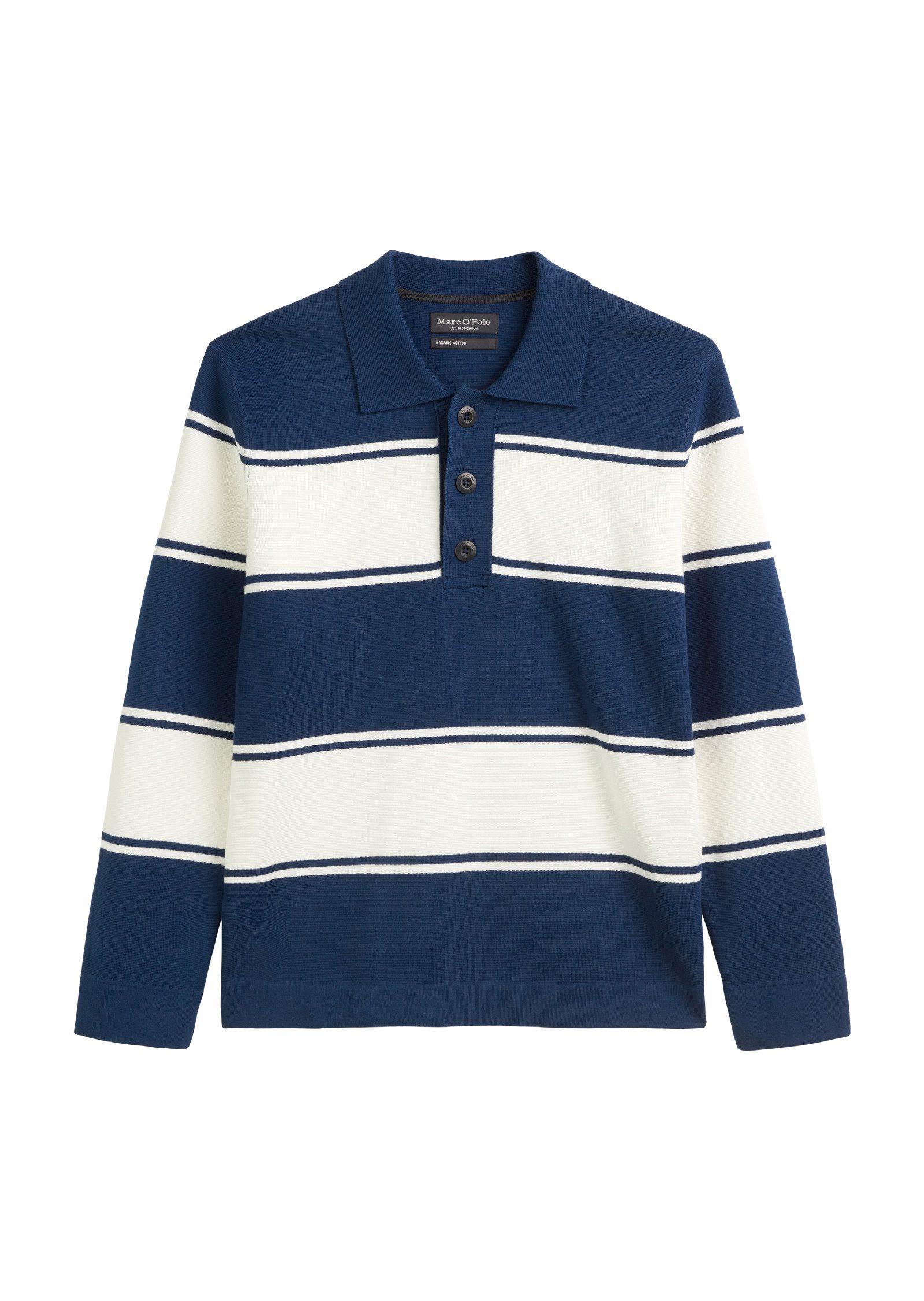 Marc O'Polo Polokragenpullover aus leichtem Milano-Strick – Bild 4 von 4