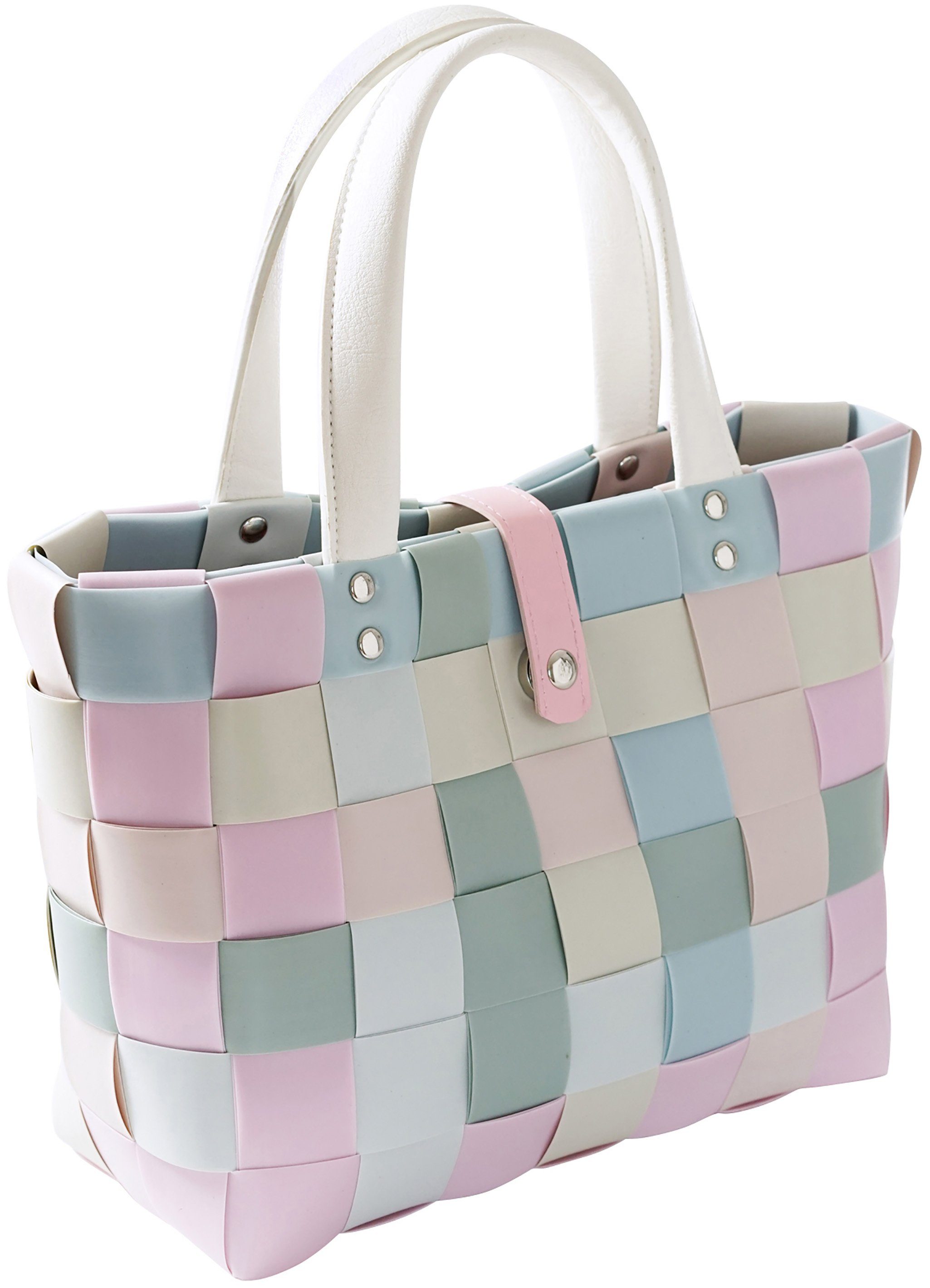 Kobolo Einkaufsshopper Einkaufstasche CANDY SMALL Henkeln und Verschluss, 3 günstig online kaufen