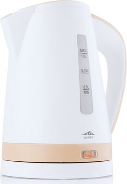 eta Wasserkocher LORINKA Beige ETA659990010, 1 l, 2200 W