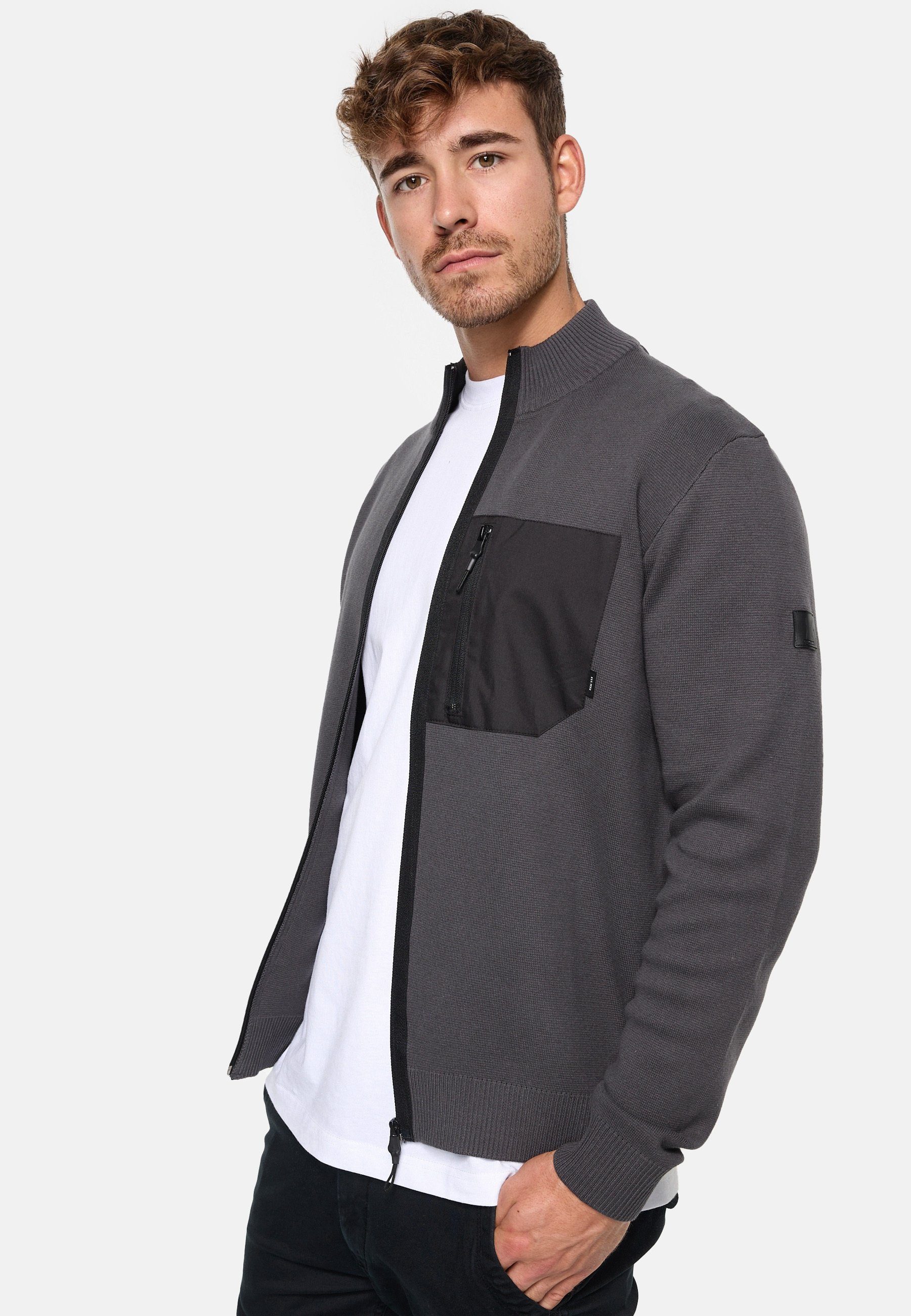 Indicode Sweatjacke Manuel günstig online kaufen