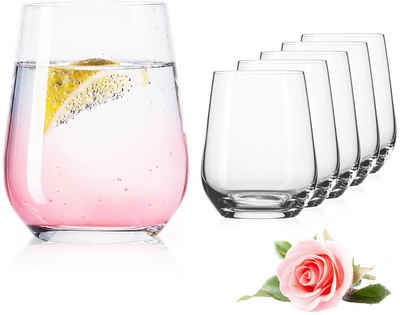IMPERIAL glass Glas »Trinkgläser«, Glas, 330ml (max. 450ml) Set 6-Teilig Getränkeglas Wassergläser Saftgläser Whiskeygläser