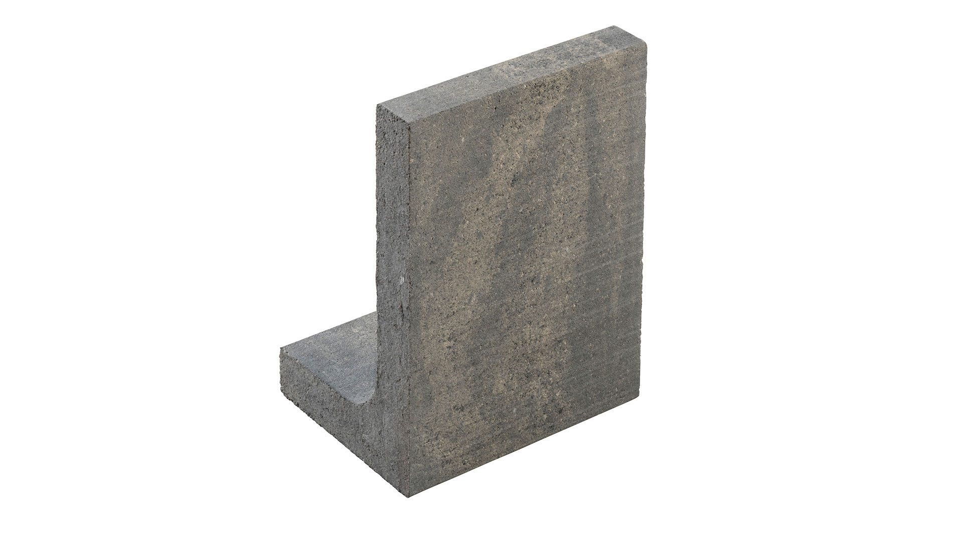 Diephaus Mauerstein L-STEIN - MINI WEIß-SCHWARZ 35/25/20/5CM