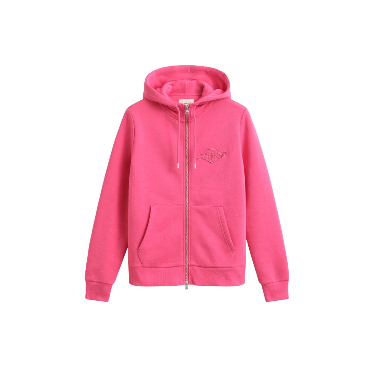 Gant Kapuzenstrickjacke 4202588 Damen Kapuzen Sweatjacke Regular Fit