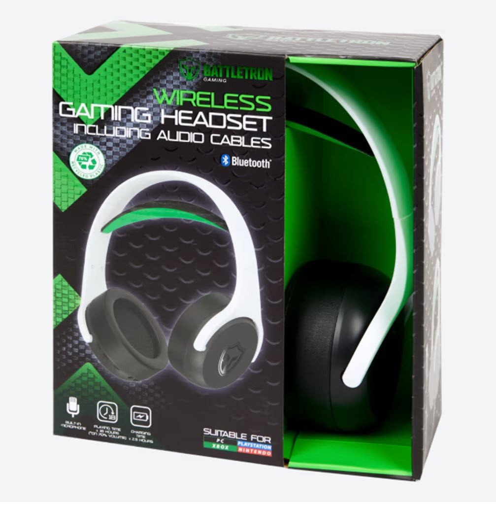 Battletron Battletron Kopfhörer inkl. BT + Kabel Bluetooth-Kopfhörer (Bluetooth)