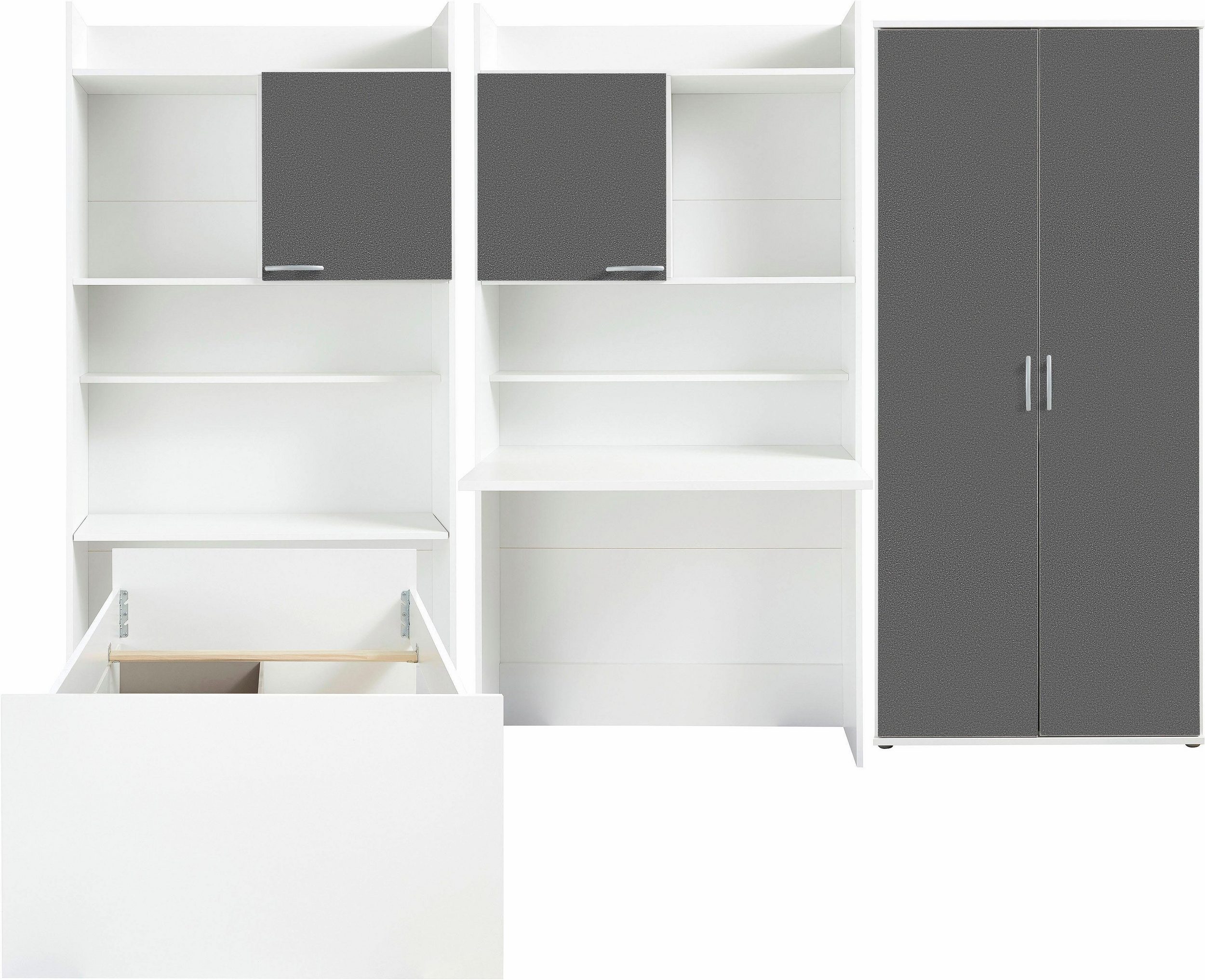 RAUCH PACK´S Jugendzimmer-Set EMILIO mit 2-trg. Kleiderschrank