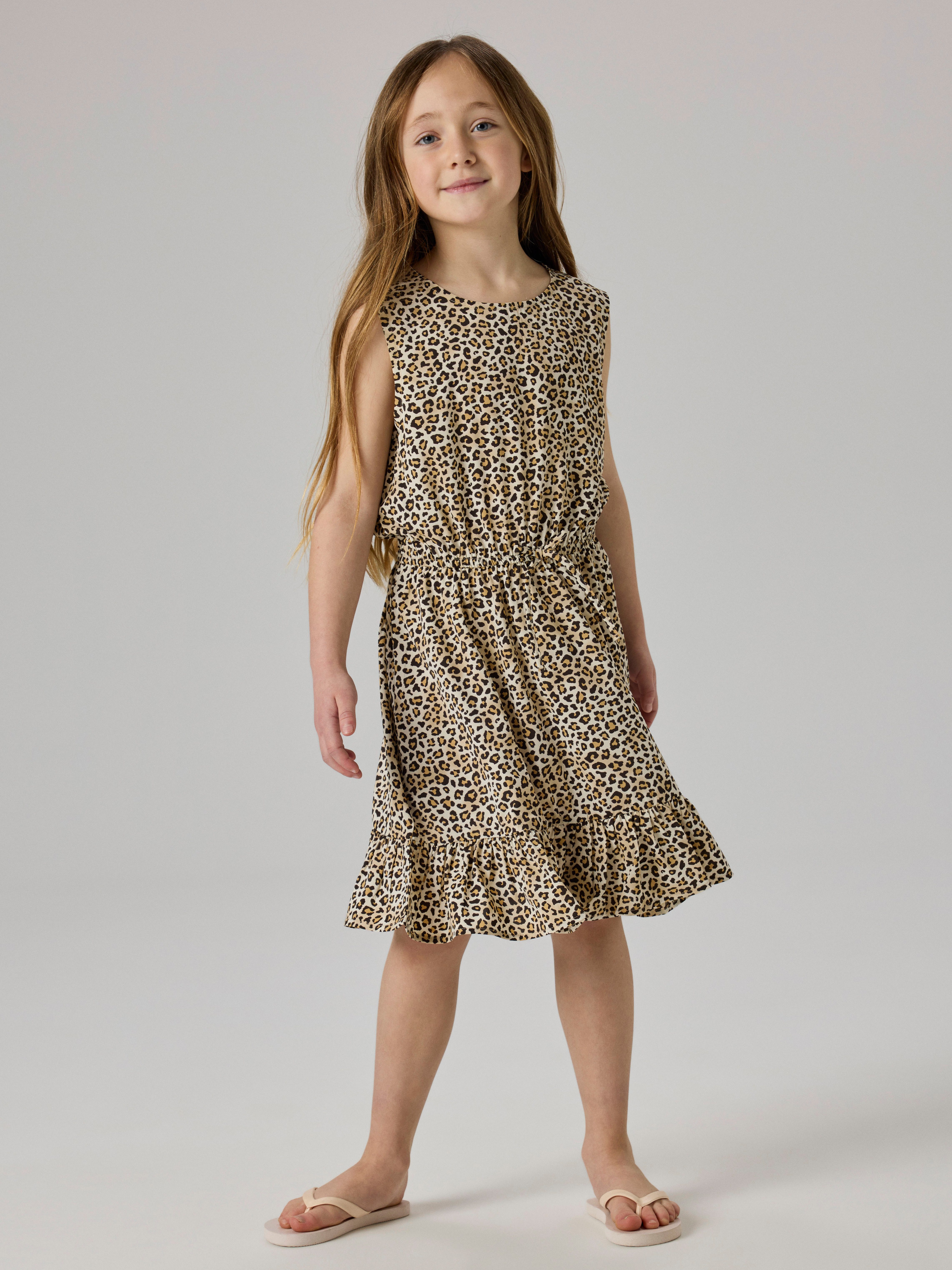 Name It Minikleid NKFVINAYA SPENCER Materialmix, regular fit