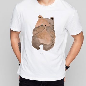 Mr. & Mrs. Panda T-Shirt Bär Verlust - Weiß - Geschenk, Junggesellenabschied, Jubiläum, Tshirt (1-tlg)