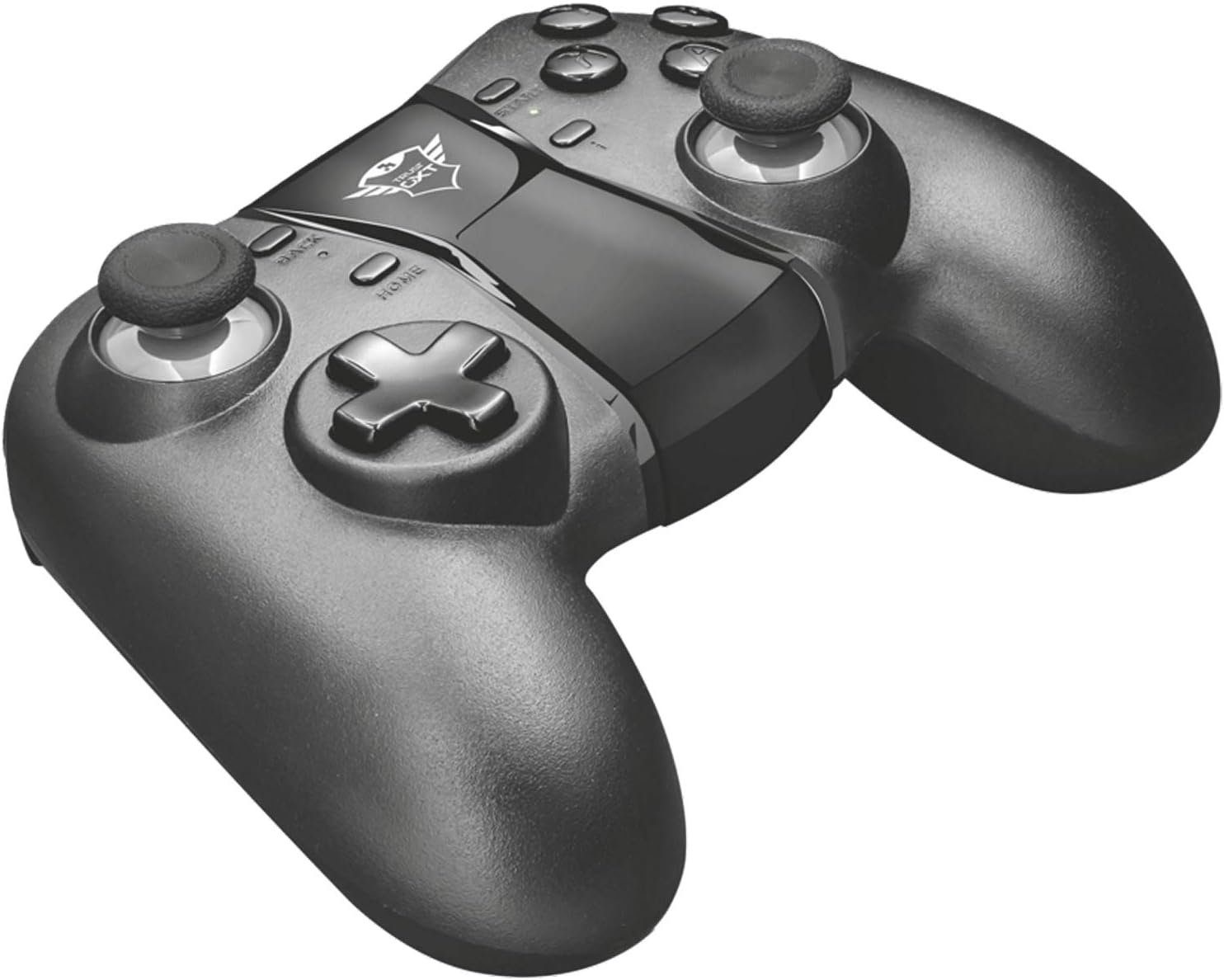 Trust Gaming GXT 590 Bosi Bluetooth Gamepad Kabellos für Windows Android PC-Controller (Packung, 1 St., mit Smartphone-Halterung, Vibrationsfeedback, für Computer Handy)