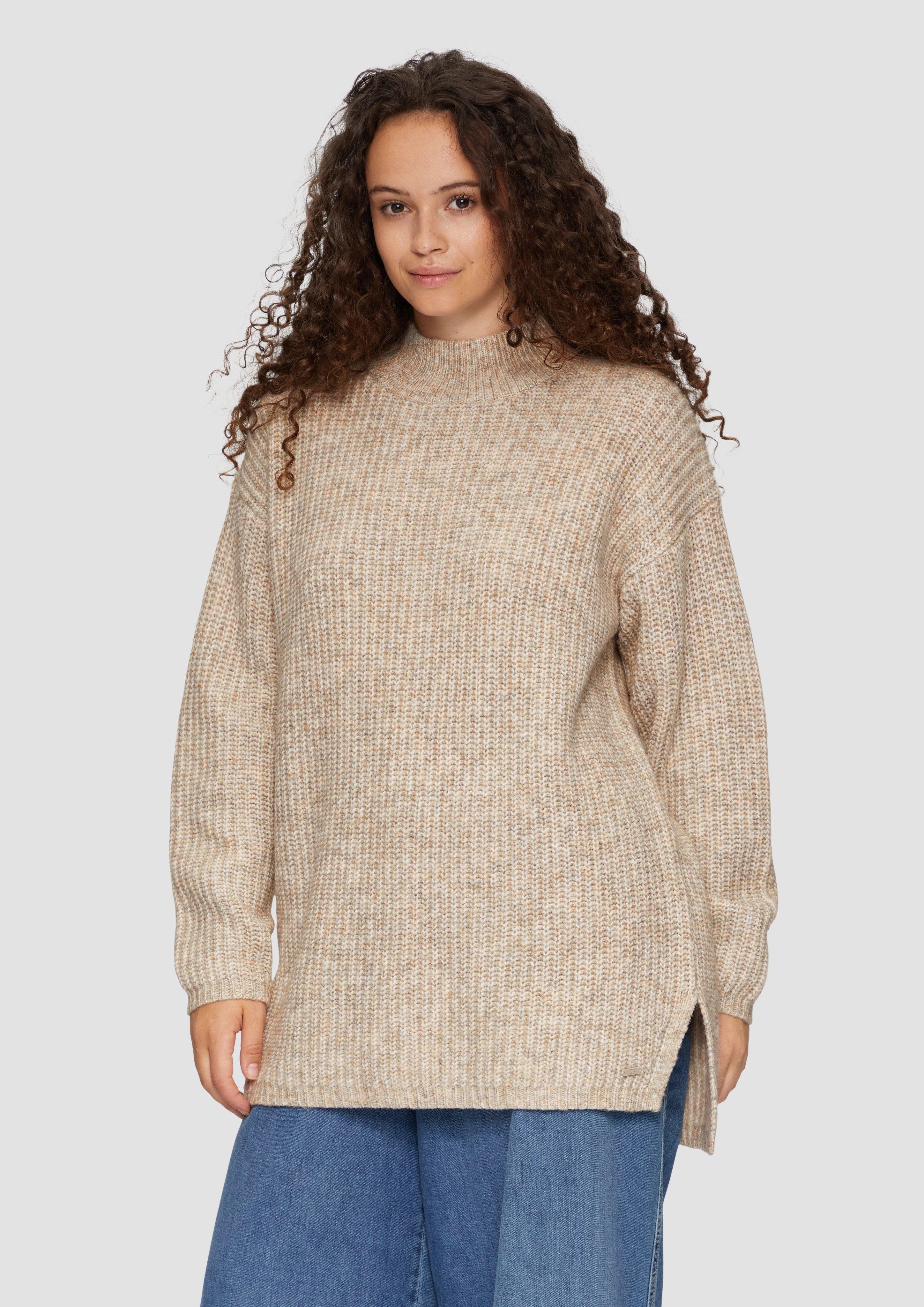 Strickpullover Weicher Strickpullover mit Rippstruktur
