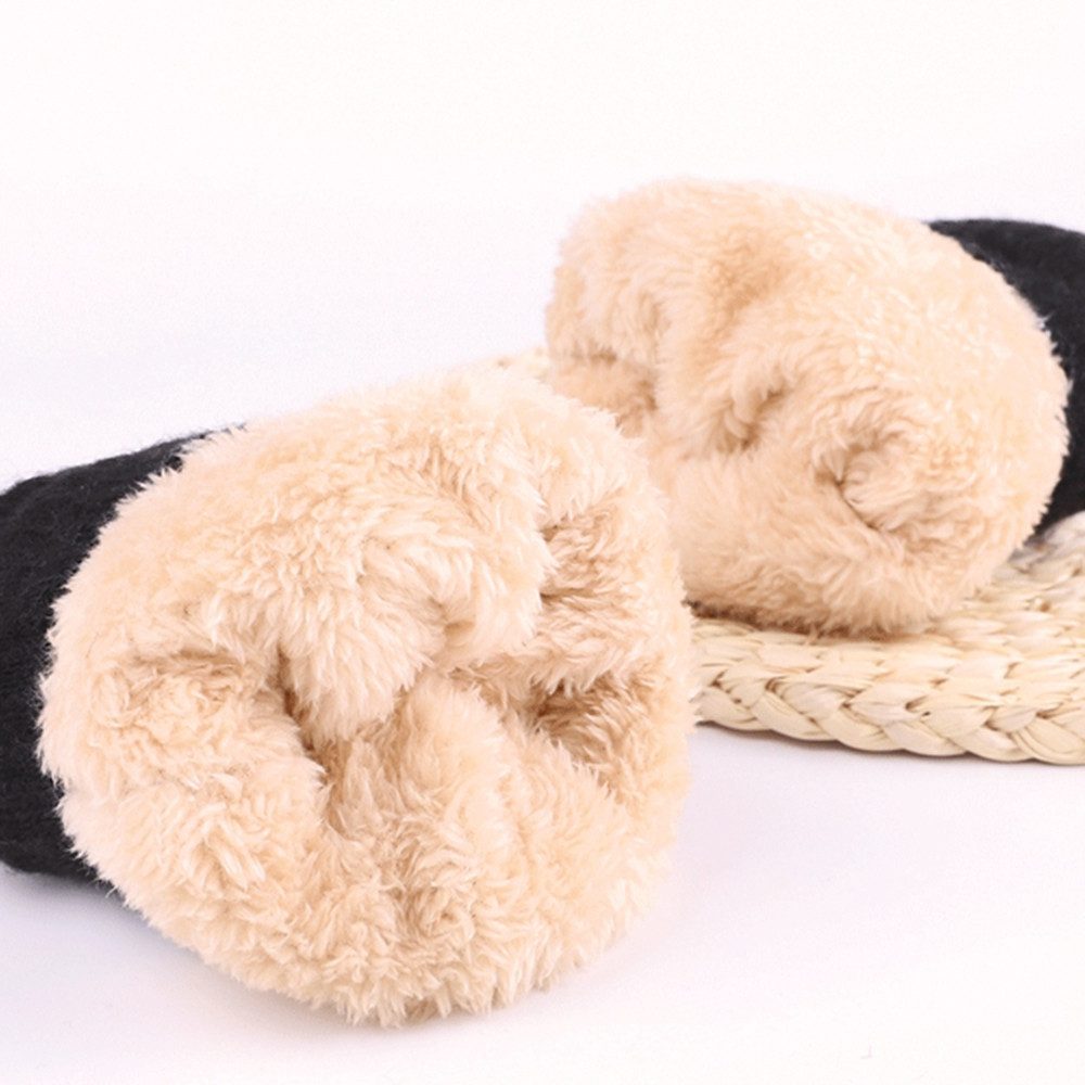 Bextsrack Fleecehandschuhe Warme Winterhandschuhe Fleece Strickhandschuhe Touchscreen Thermo (für Herren Damen Weihnachten und Neujahr Geschenkideen) für Outdoor Sport Laufen Radfahren Freizeit ski reithandschuhe