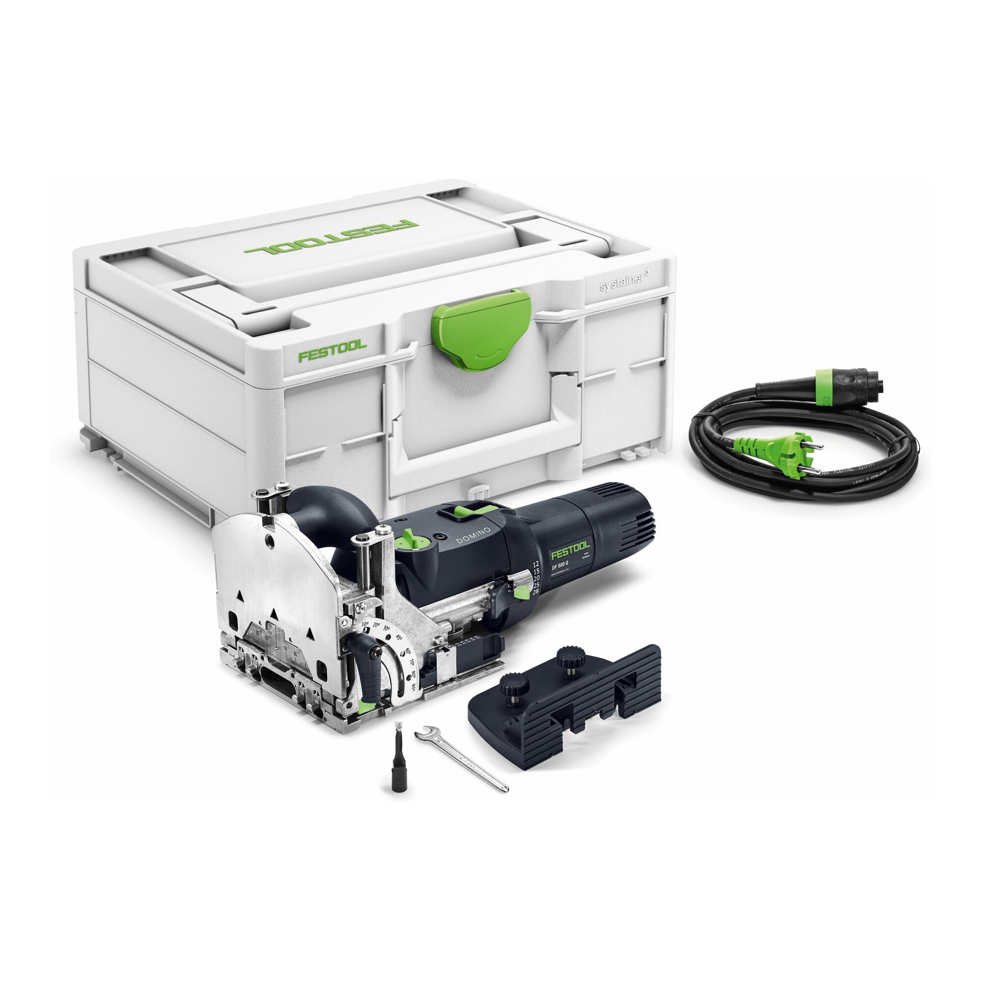 FESTOOL Flachdübelfräse Festool Dübelfräse DOMINO DF 500 RQ-Plus
