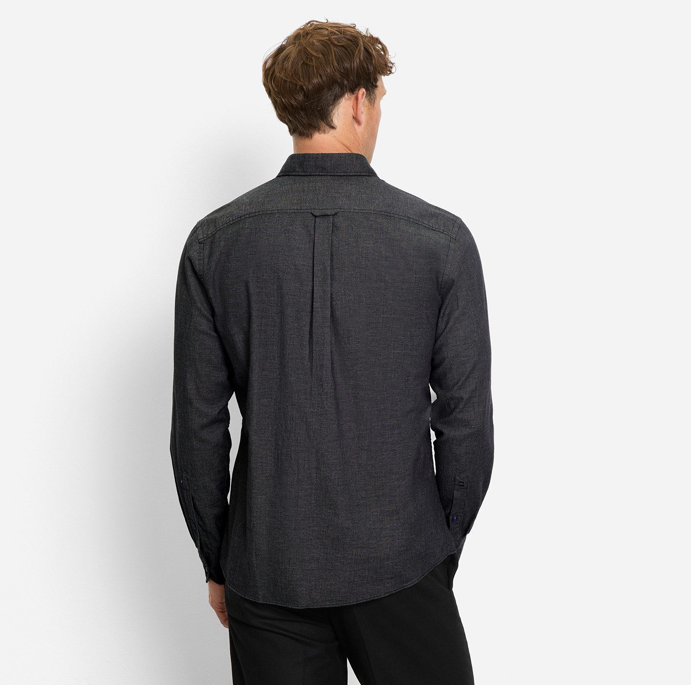 OLYMP Langarmhemd Button-down-Kragen, regular fit, casual günstig online kaufen