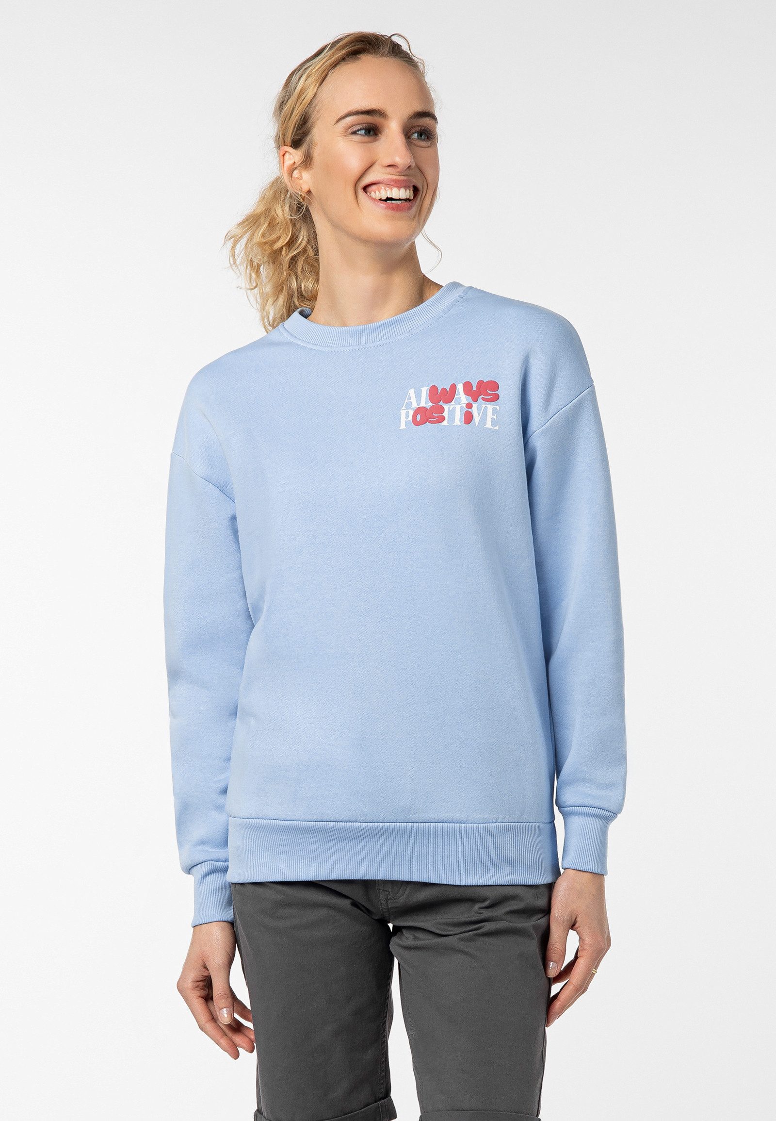 SUBLEVEL Sweatshirt mit Backprint günstig online kaufen