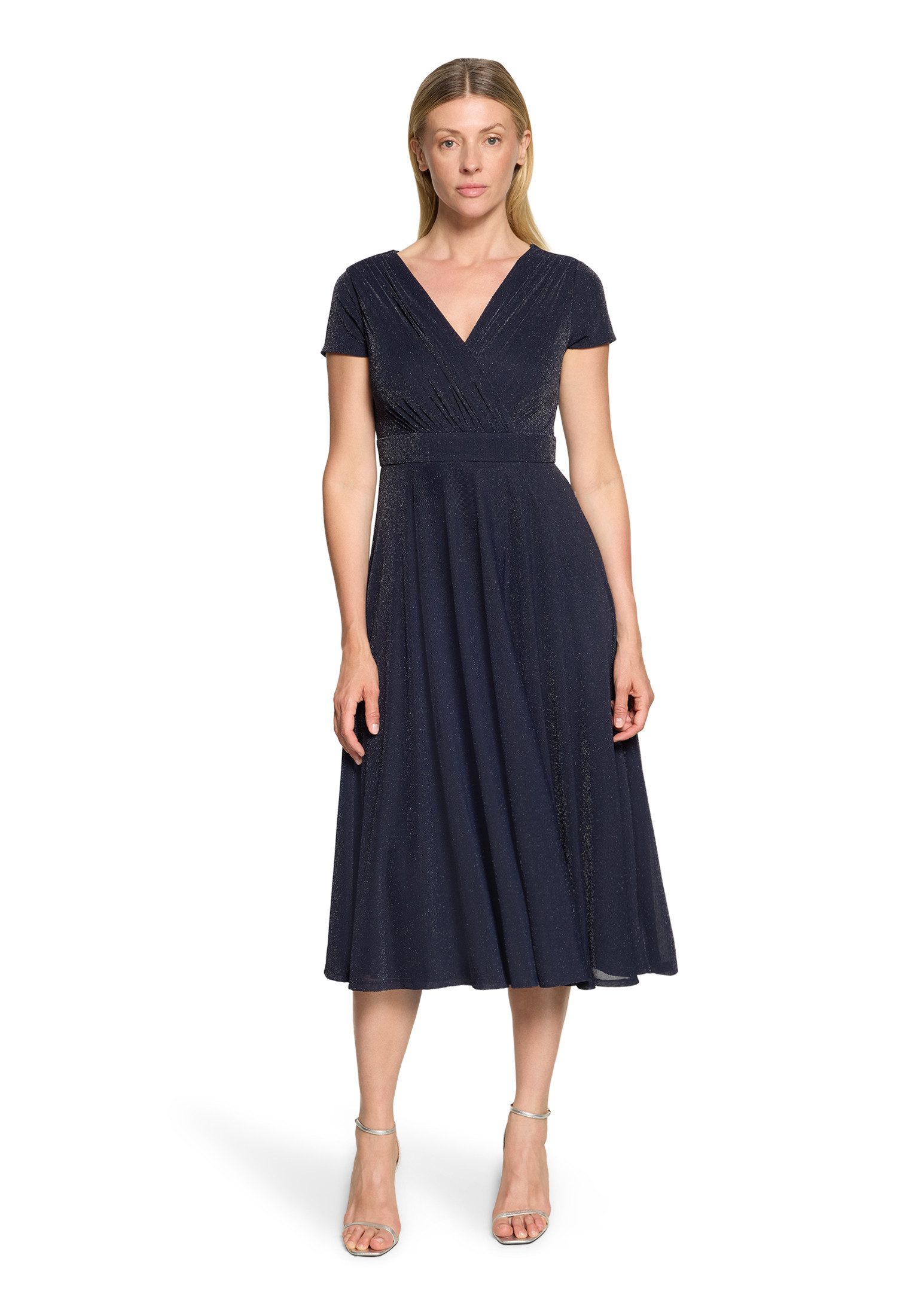 Cocktailkleid Damen im Glitzer-Look