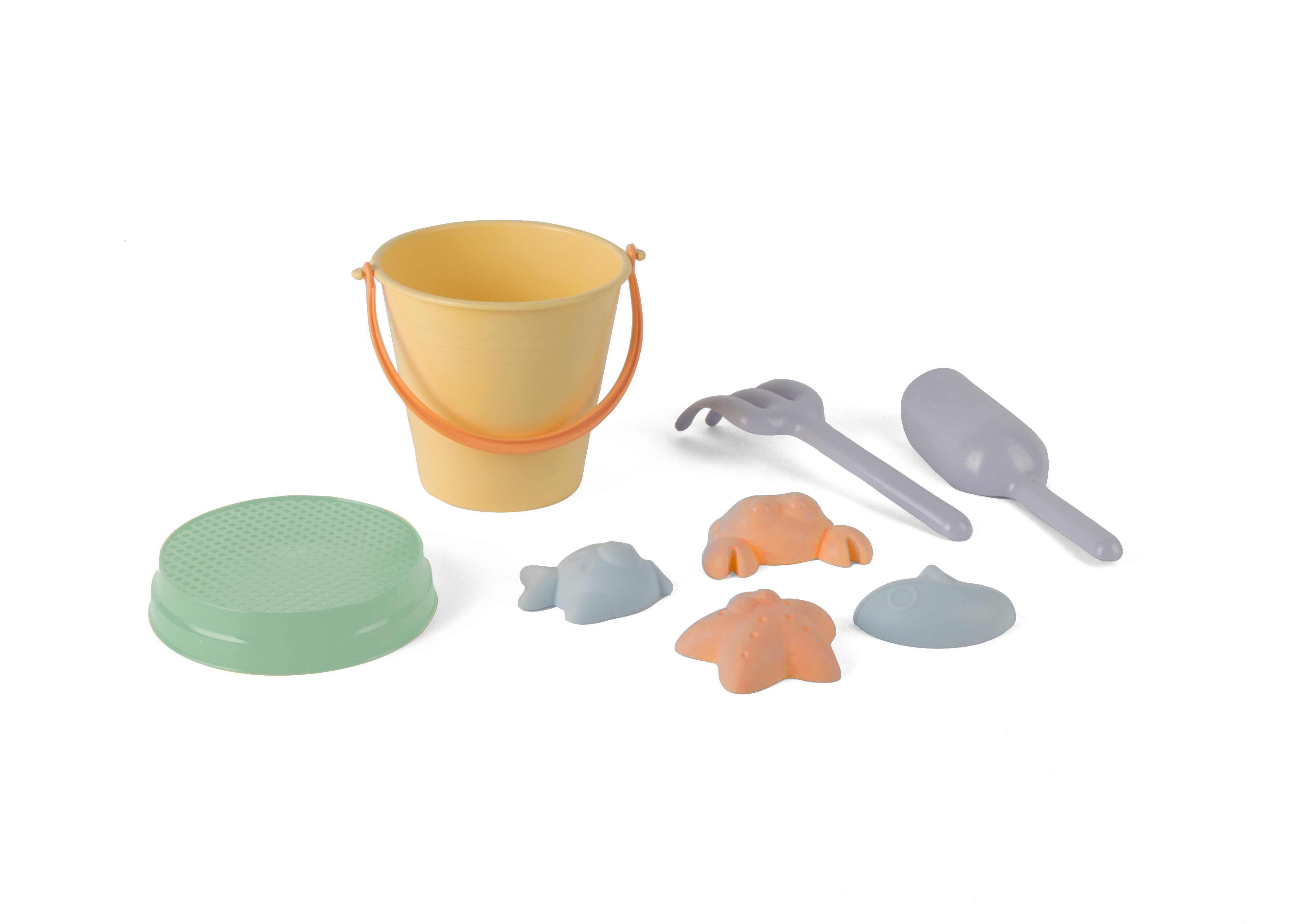 dantoy Wasserspielzeug Dantoy Pastel Ведра-Set im Netz, 2720