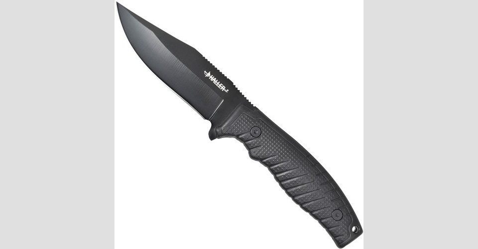 Haller Messer Universalmesser Haller Outdoormesser Feststehnedes Messer mit Kunststoff Griff, (1 St)