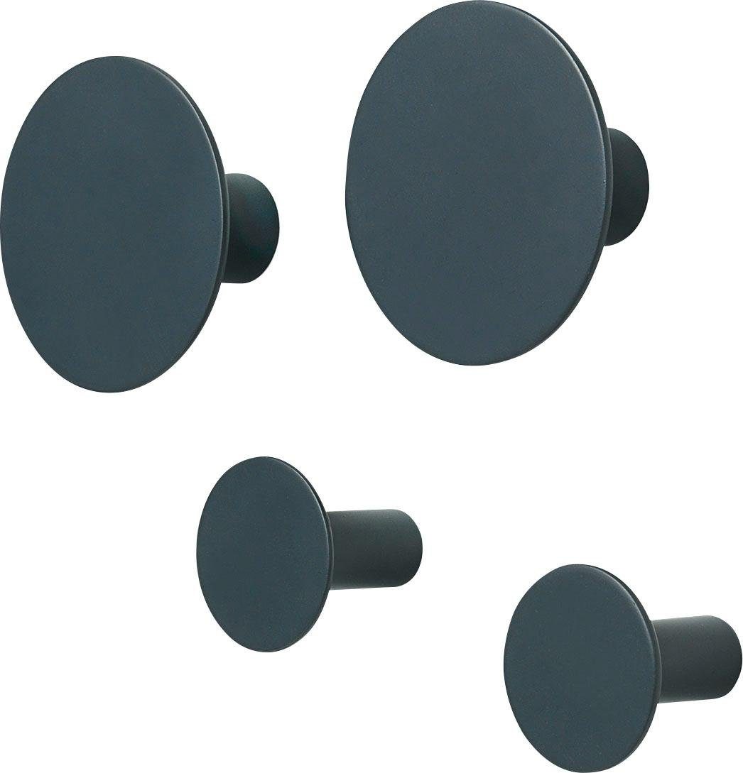 blomus Garderobenhaken 4) (gunmetal) (Set, PONTO dunkelgrau