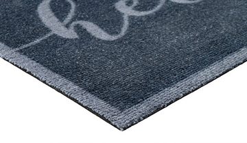 Teppich Scriptello, wash+dry by Kleen-Tex, rechteckig, Höhe: 9 mm