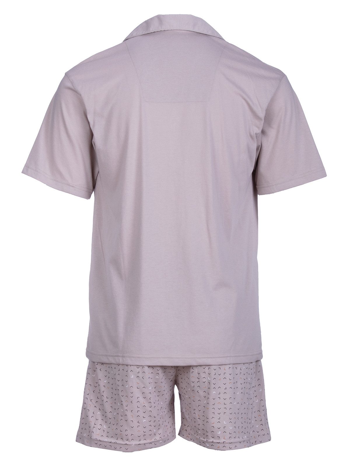 Henry Terre Shorty Karl Graphik Design Pyjama Set Kurz – Bild 5 von 5