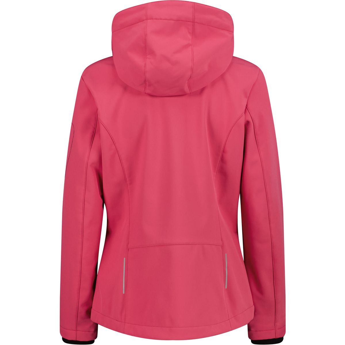 CMP Softshelljacke Woman Jacket Zip Hood Vielseitige Damenjacke mit abnehmbarer Kapuze, wasserdichtem Clima – Bild 3 von 3