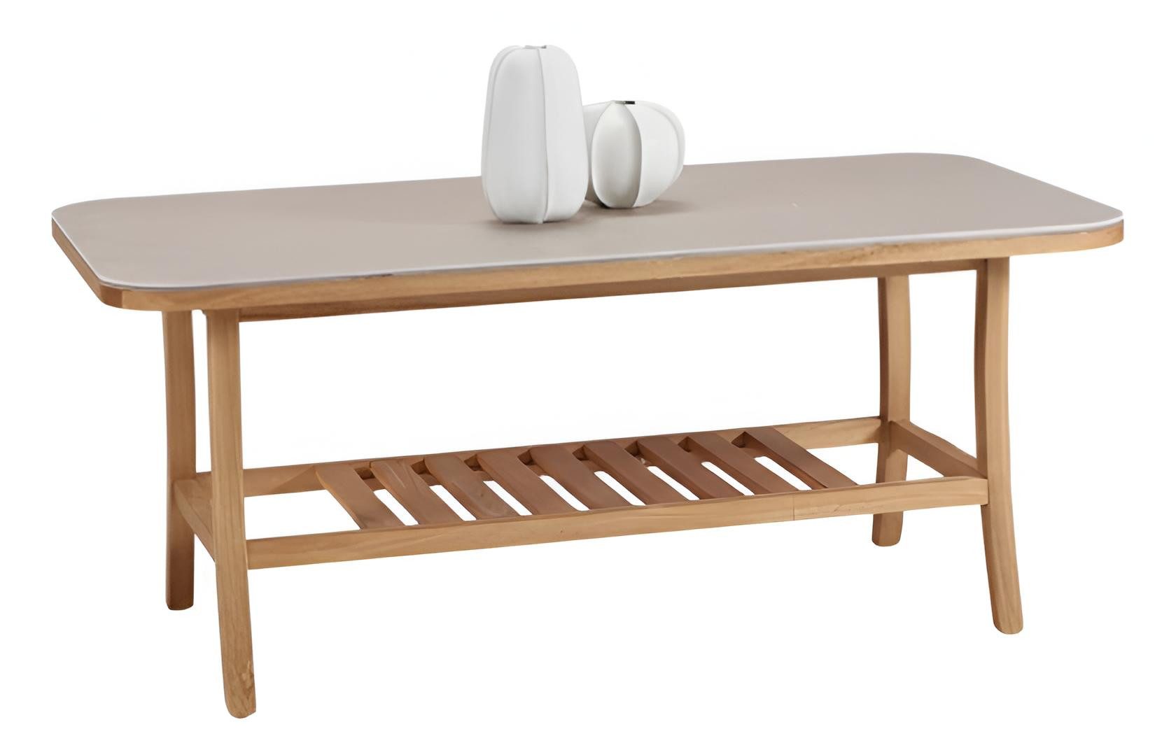 JVmoebel Couchtisch Couchtisch Tisch Modern Couchtisch Gartenmöbel Marmor Iroko-Holz, Made in Europa