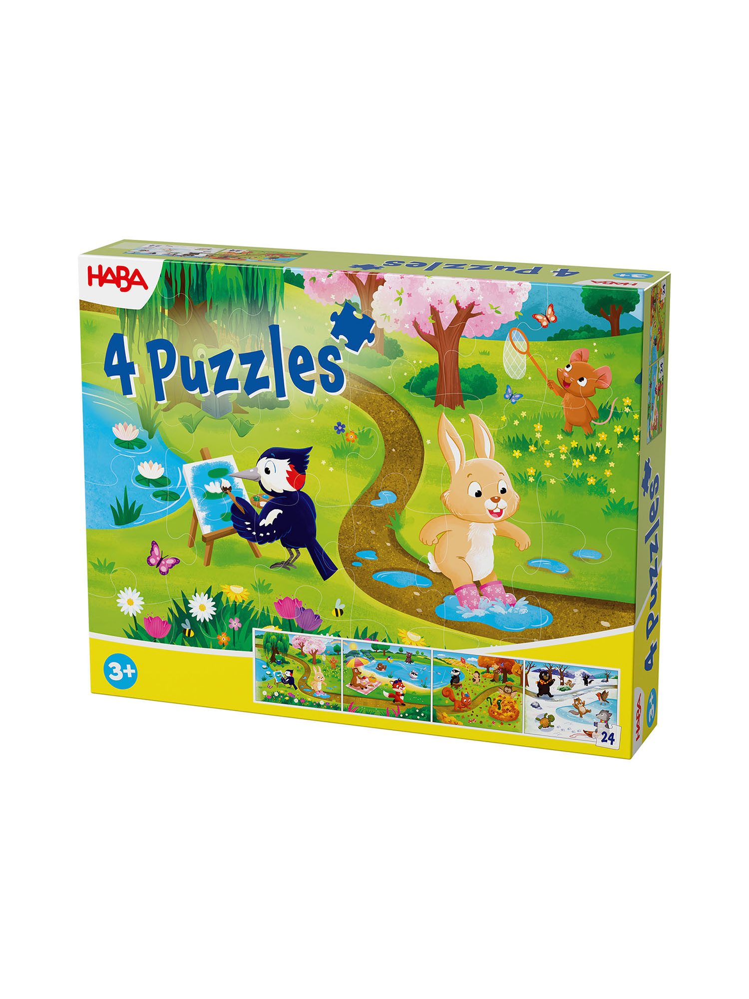 Haba Puzzle Jahreszeiten, Puzzleteile, Puzzlespiel, Legespiel, Jigsaw Puzzle
