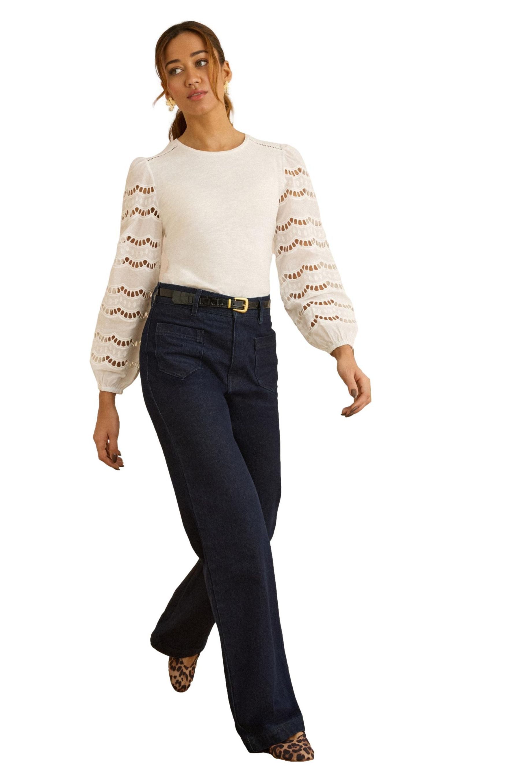 Love & Roses Langarmbluse Love & Roses Oberteil mit langen Ärmeln, Regular günstig online kaufen