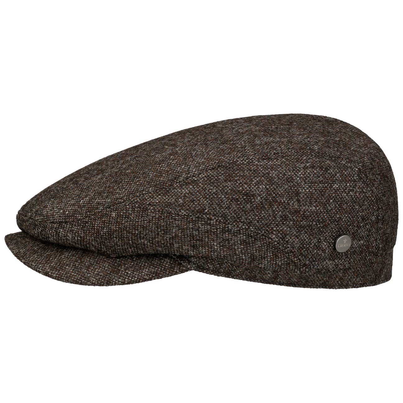 Lierys Flat Cap (1-St) Schirmmütze mit Schirm, Made in the EU braun