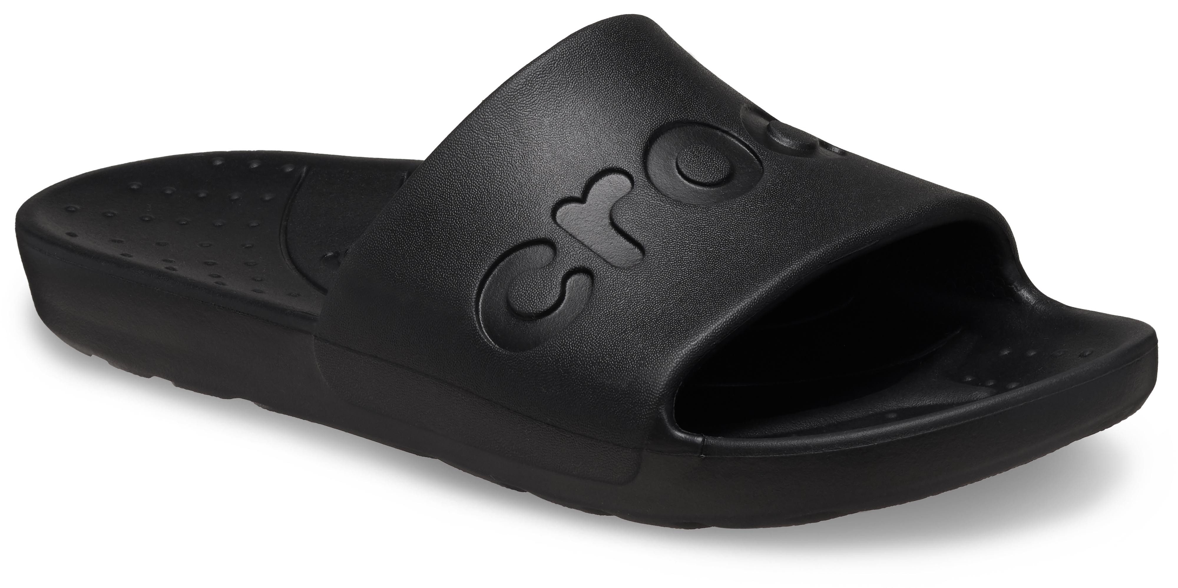 Crocs Crocs Slide Pantolette, Badeschuh, Schlappen, Strandschuh mit bequemem Fußbett