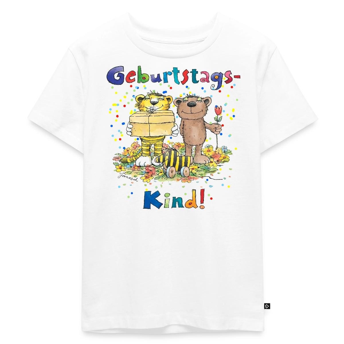 T-Shirt Geburtstagskind, Janosch, Tigerente, Tiger Kinder Premium T-Shirt