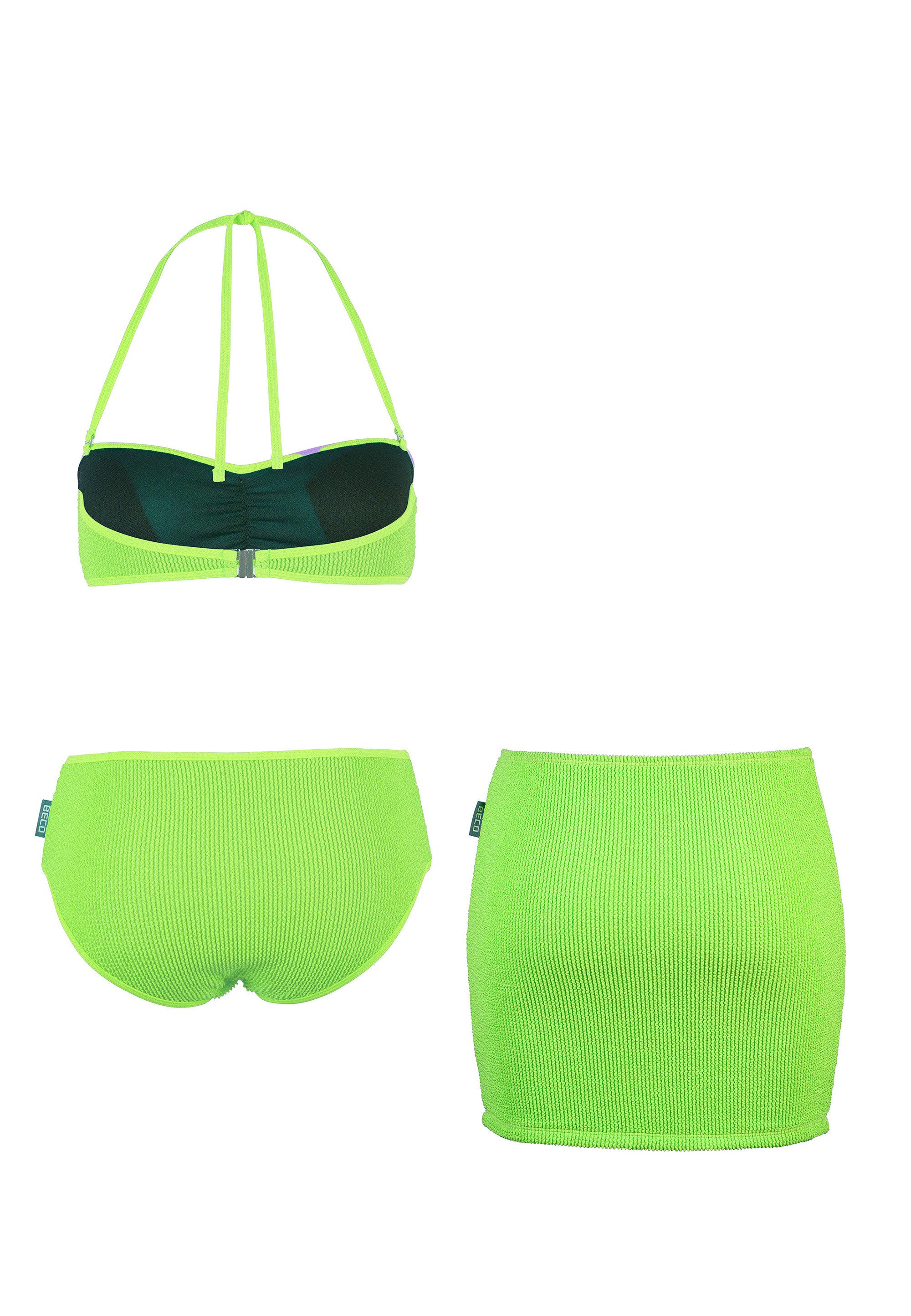 Beco Beermann Balconette-Bikini Crinkle Butterfly (2-St) mit Crinkle-Vibes im 90er Jahre Stil