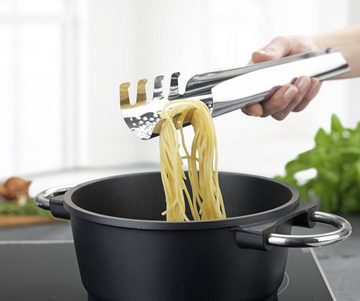 Maximex Nudellöffel Spaghettilöffel 4in1 Maße: B: 6 cm x H: 26 cm x T: 4 cm Edelstahl, 4in1