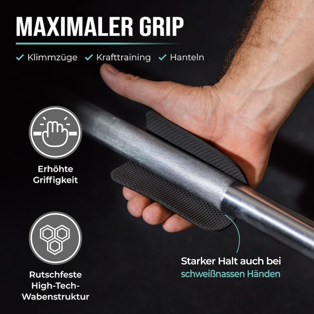 Pullup & Dip Multisporthandschuhe Neopren Griffpolster [4er Set], 2 Paar günstig online kaufen