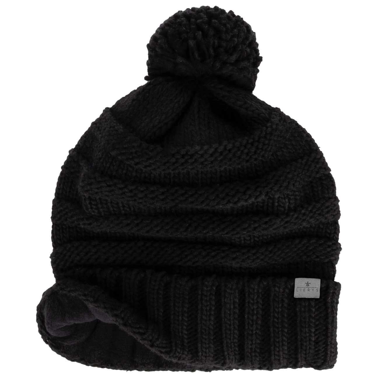Lierys Bommelmütze (1-St) Beanie mit Umschlag, günstig online kaufen