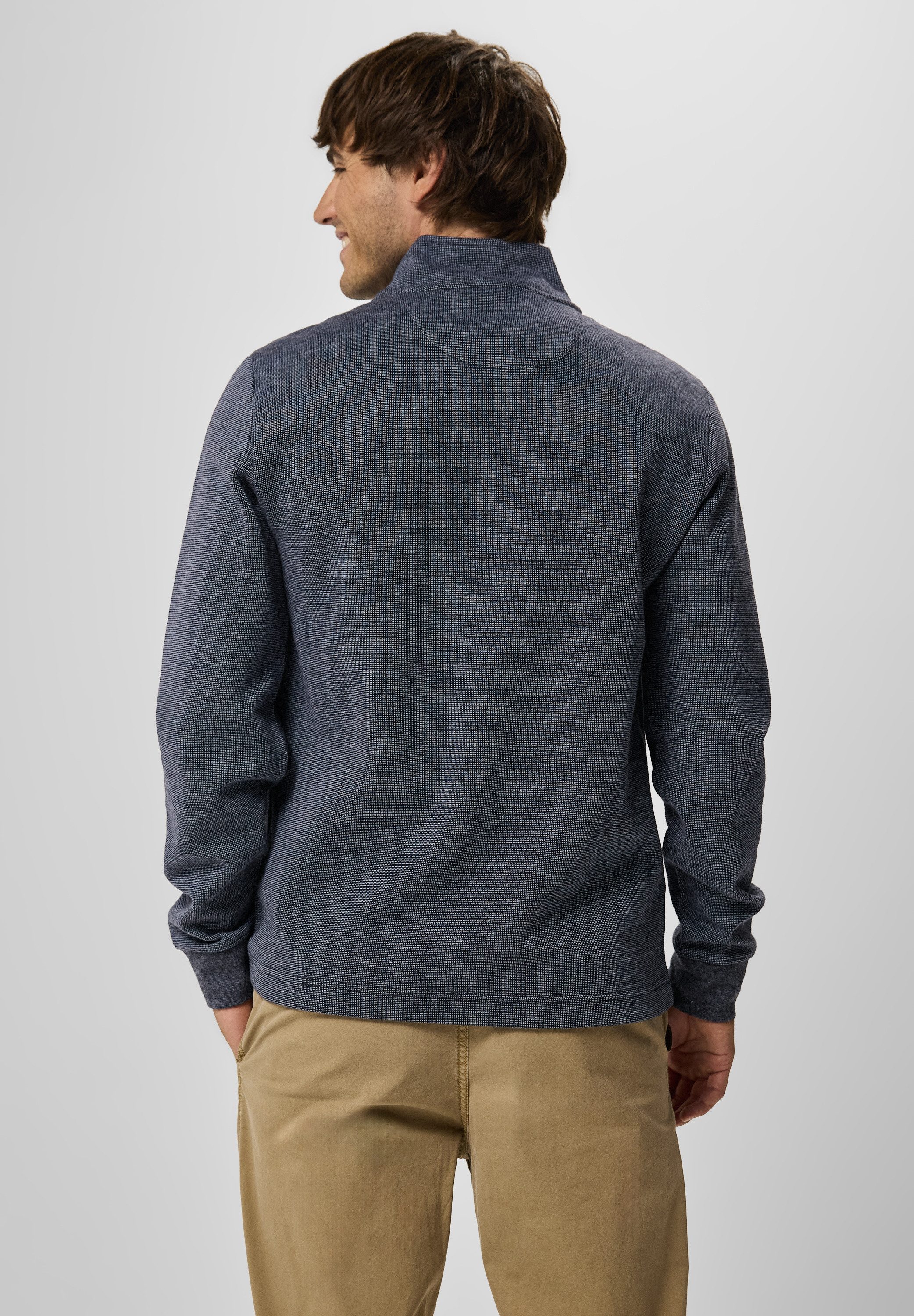 STREET ONE MEN Langarmshirt im soften günstig online kaufen